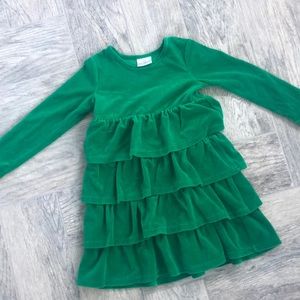 Hanna Andersson | Tiered Velvet Twirl Dress